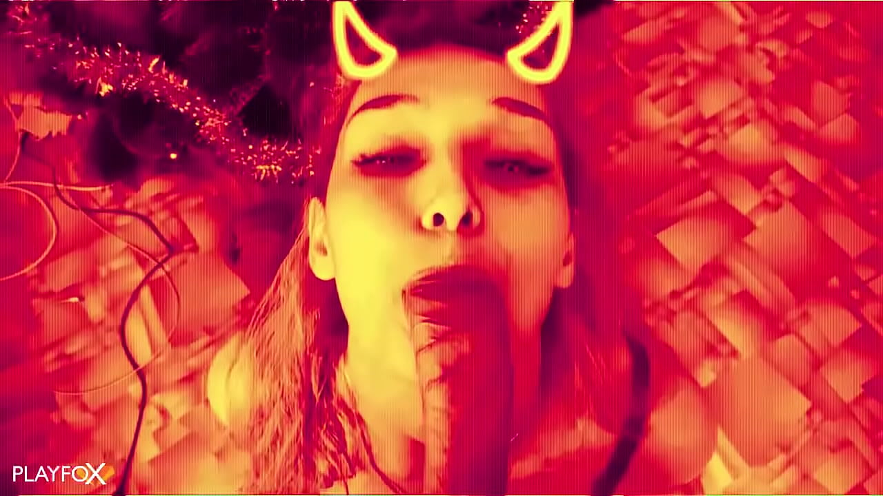 Teuflische Hottie wird richtig gut gefickt und bekommt Sperma auf ihren Arsch
